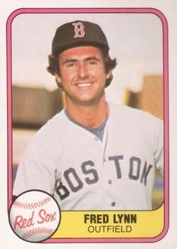 #223 Fred Lynn - Boston Red Sox - 1981 Fleer Baseball