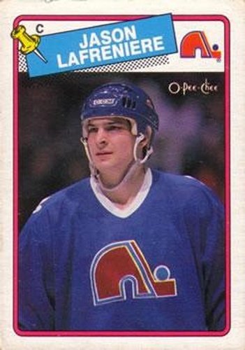 #223 Jason Lafreniere - Quebec Nordiques - 1988-89 O-Pee-Chee Hockey