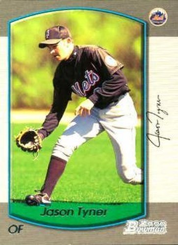 #223 Jason Tyner - New York Mets - 2000 Bowman Baseball