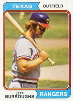 #223 Jeff Burroughs - Texas Rangers - 1974 Topps Baseball