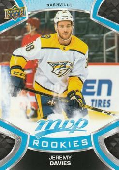 #223 Jeremy Davies - Nashville Predators - 2021-22 Upper Deck MVP Hockey