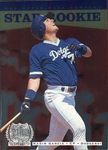 #223 Karim Garcia - Los Angeles Dodgers - 1996 Upper Deck Baseball