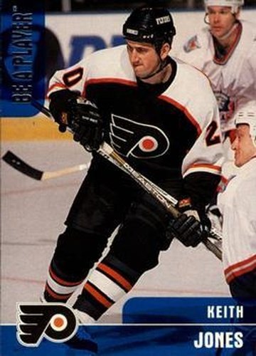 #223 Keith Jones - Philadelphia Flyers - 1999-00 Be a Player Memorabilia Hockey