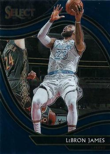 #223 LeBron James - Los Angeles Lakers - 2020-21 Panini Select Basketball