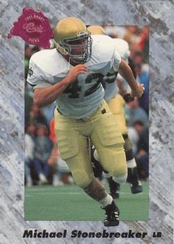 #223 Michael Stonebreaker - Chicago Bears - 1991 Classic Four Sport