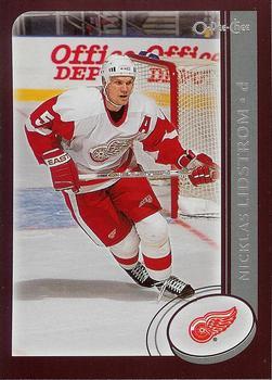 #223 Nicklas Lidstrom - Detroit Red Wings - 2002-03 O-Pee-Chee Hockey
