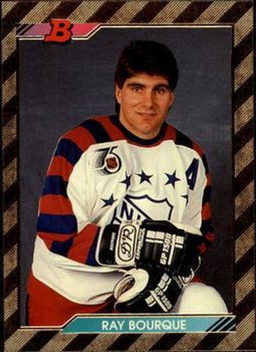#223 Ray Bourque - Boston Bruins - 1992-93 Bowman Hockey