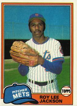 #223 Roy Lee Jackson - New York Mets - 1981 Topps Baseball