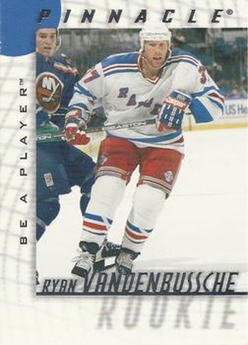 #223 Ryan VandenBussche - New York Rangers - 1997-98 Pinnacle Be a Player Hockey