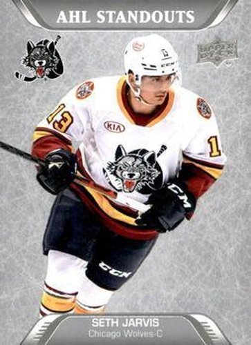 #223 Seth Jarvis - Chicago Wolves - 2020-21 Upper Deck AHL Hockey