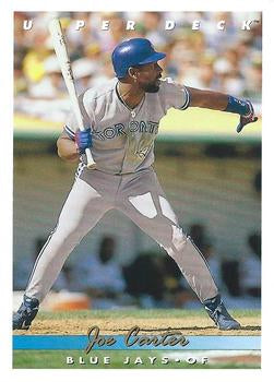 #223 Joe Carter - Toronto Blue Jays - 1993 Upper Deck Baseball