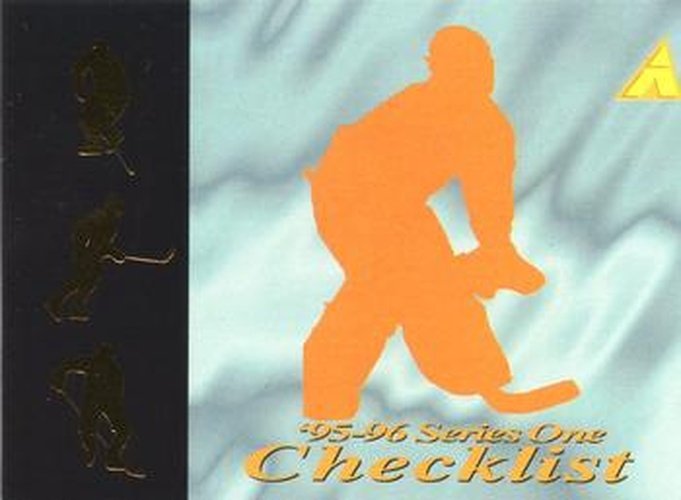 #223 Checklist - 1995-96 Pinnacle Hockey