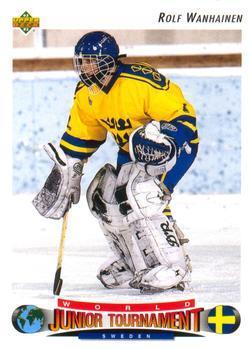 #223 Rolf Wanhainen - Sweden - 1992-93 Upper Deck Hockey
