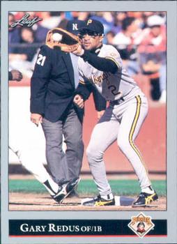#223 Gary Redus - Pittsburgh Pirates - 1992 Leaf Baseball