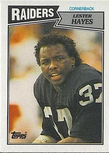 #223 Lester Hayes - Los Angeles Raiders - 1987 Topps Football