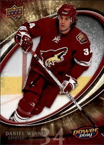#223 Daniel Winnik - Phoenix Coyotes - 2008-09 Upper Deck Power Play Box Set Hockey