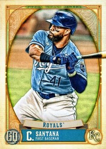 #223 Carlos Santana - Kansas City Royals - 2021 Topps Gypsy Queen Baseball