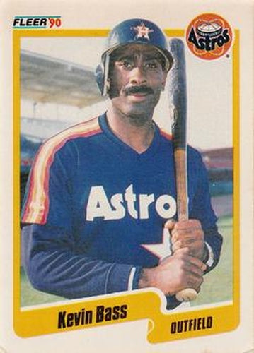 #223 Kevin Bass - Houston Astros - 1990 Fleer USA Baseball