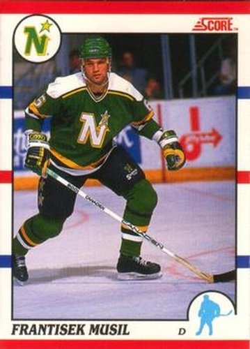 #223 Frank Musil - Minnesota North Stars - 1990-91 Score Canadian Hockey