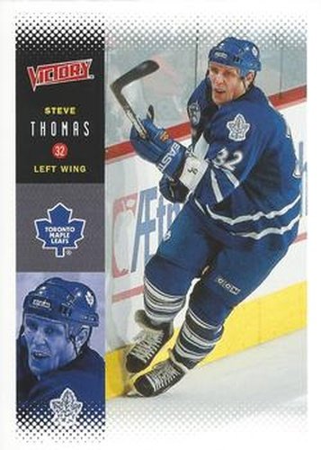 #223 Steve Thomas - Toronto Maple Leafs - 2000-01 Upper Deck Victory Hockey