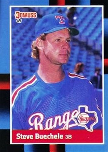 #224 Steve Buechele - Texas Rangers - 1988 Donruss Baseball
