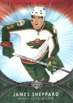 #224 James Sheppard - James Sheppard - 2007-08 Upper Deck Ovation Hockey