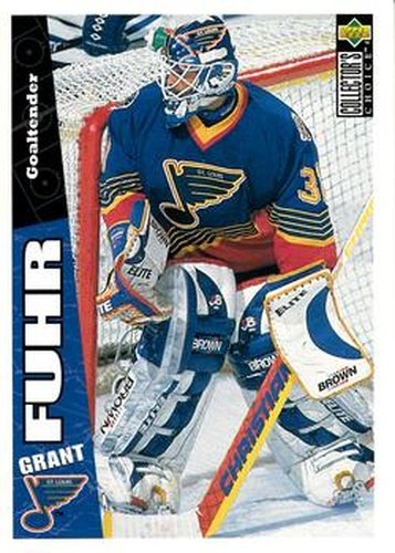 #224 Grant Fuhr - St. Louis Blues - 1996-97 Collector's Choice Hockey