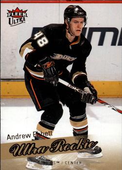 #224 Andrew Ebbett - Anaheim Ducks - 2008-09 Ultra Hockey