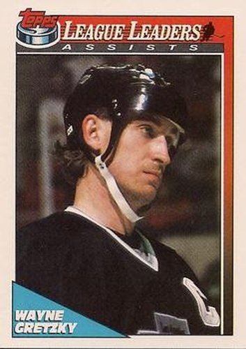 #224 Wayne Gretzky - Los Angeles Kings - 1991-92 Topps Hockey