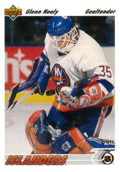 #224 Glenn Healy - New York Islanders - 1991-92 Upper Deck Hockey