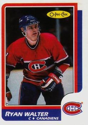#224 Ryan Walter - Montreal Canadiens - 1986-87 O-Pee-Chee Hockey