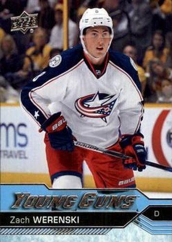 #224 Zach Werenski - Columbus Blue Jackets - 2016-17 Upper Deck Hockey