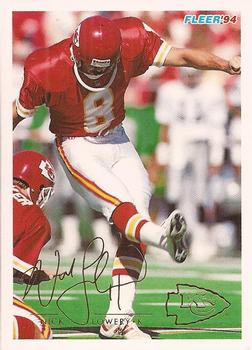 #224 Nick Lowery - Kansas City Chiefs - 1994 Fleer Football