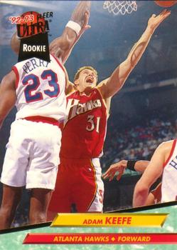 #224 Adam Keefe - Atlanta Hawks - 1992-93 Ultra Basketball