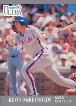#224 Kevin McReynolds - New York Mets - 1991 Ultra Baseball