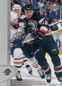 #224 Vaclav Varada - Buffalo Sabres - 1996-97 Upper Deck Hockey