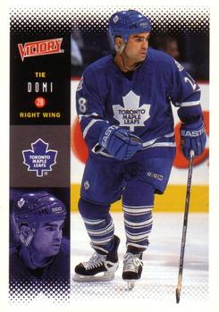 #224 Tie Domi - Toronto Maple Leafs - 2000-01 Upper Deck Victory Hockey