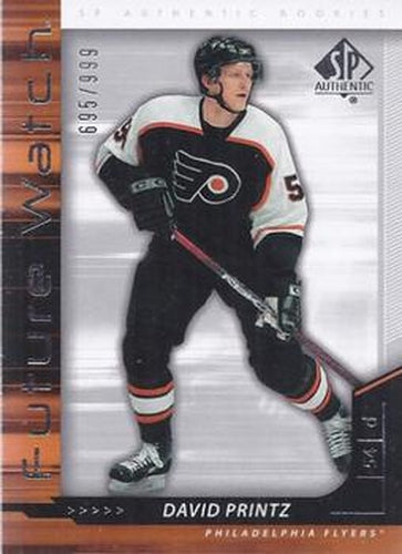 #224 David Printz - Philadelphia Flyers - 2006-07 SP Authentic Hockey