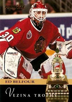 #224 Ed Belfour - Chicago Blackhawks - 1993-94 Pinnacle Hockey