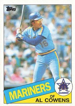 #224 Al Cowens - Seattle Mariners - 1985 Topps Baseball