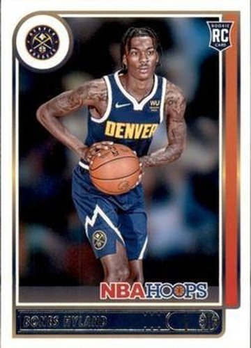 #224 Bones Hyland - Denver Nuggets - 2021-22 Hoops Basketball