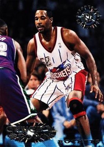 #224 Chucky Brown - Houston Rockets - 1995-96 Stadium Club Basketball