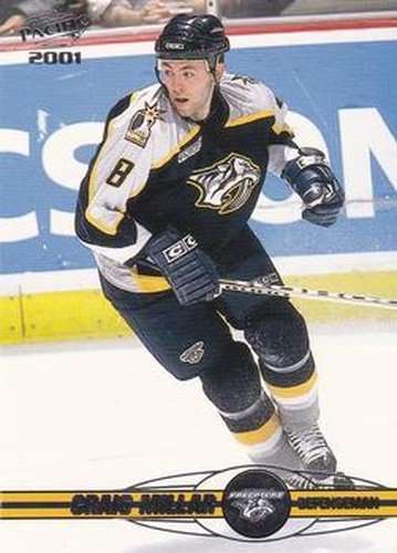 #224 Craig Millar - Nashville Predators - 2000-01 Pacific Hockey