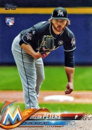 #224 Dillon Peters - Miami Marlins - 2018 Topps Baseball