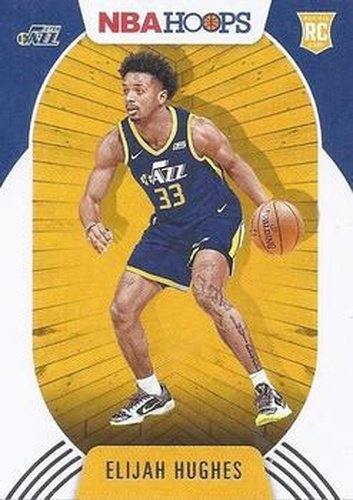 #224 Elijah Hughes - Utah Jazz - 2020-21 Hoops Basketball