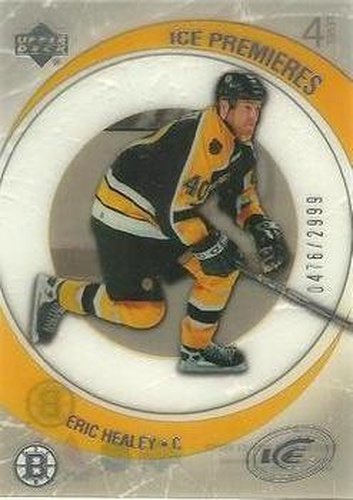 #224 Eric Healey - Boston Bruins - 2005-06 Upper Deck Ice Hockey