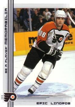#224 Eric Lindros - Philadelphia Flyers - 2000-01 Be a Player Memorabilia Hockey