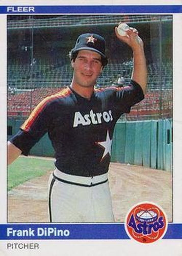 #224 Frank DiPino - Houston Astros - 1984 Fleer Baseball