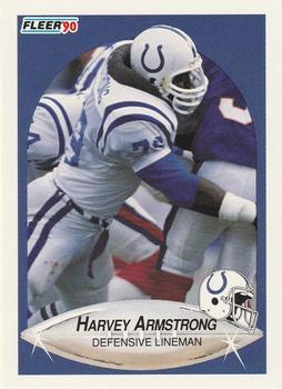 #224 Harvey Armstrong - Indianapolis Colts - 1990 Fleer Football