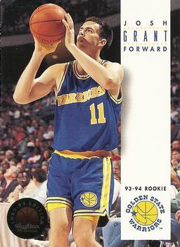 #224 Josh Grant - Golden State Warriors - 1993-94 SkyBox Premium Basketball